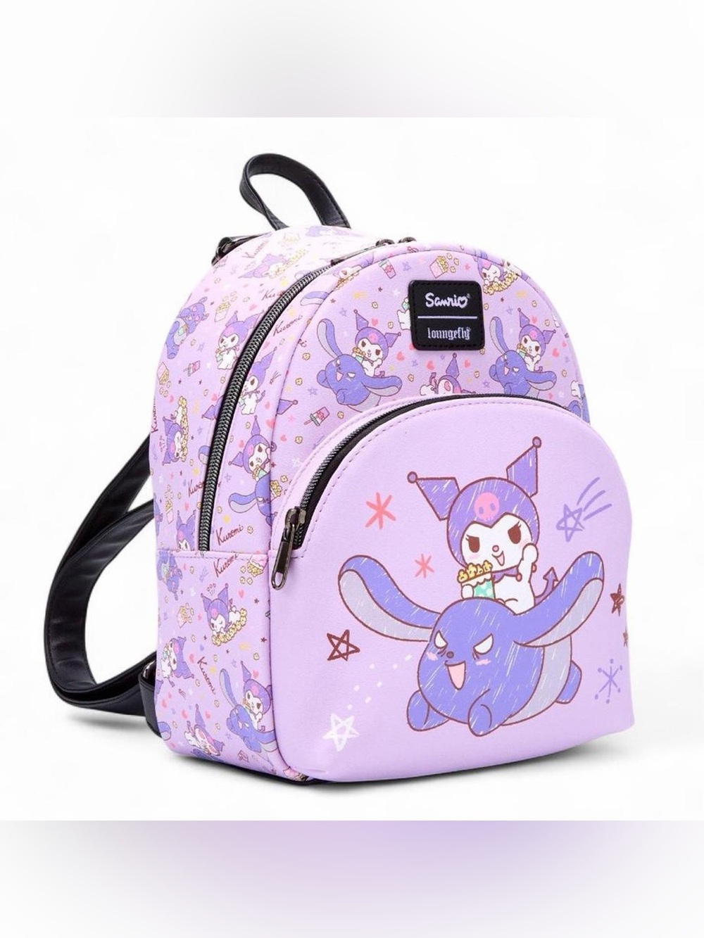 Loungefly Kuromi Baku Snacks Mini Backpack
